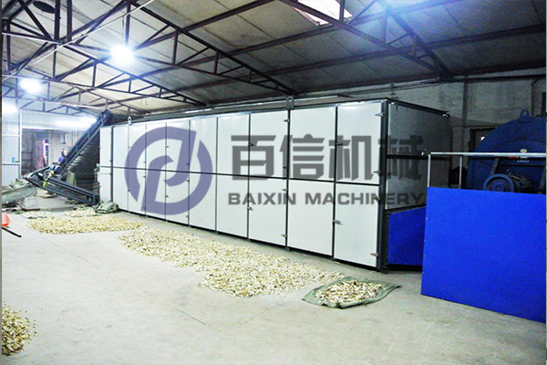 山藥網帶烘干機