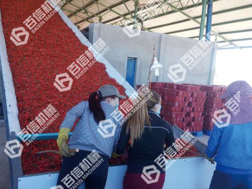 辣椒烘干機的運行流程是怎么樣的？